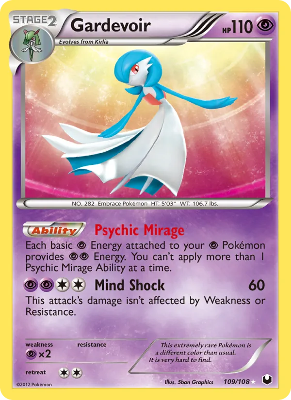 Gardevoir #109/108