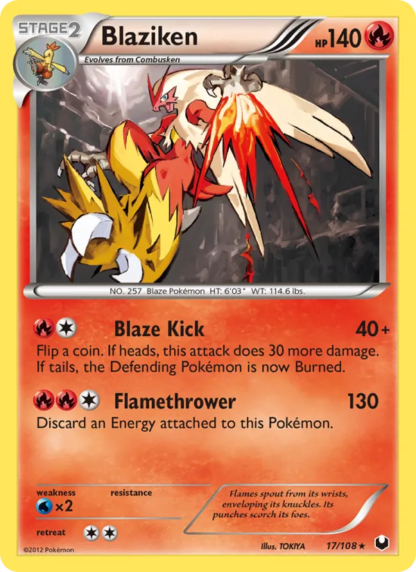 Blaziken #17/108