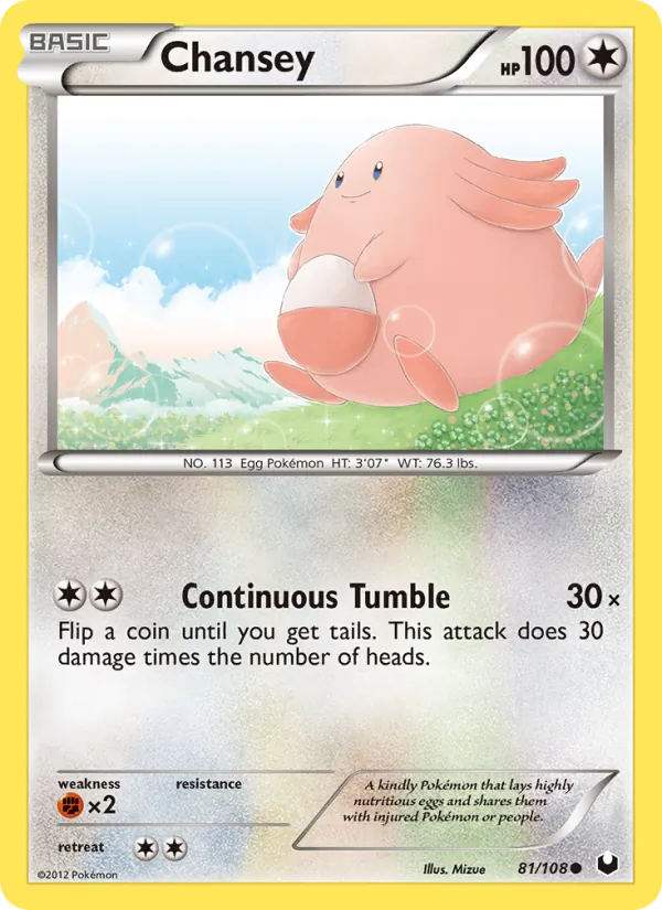 Chansey #81/108