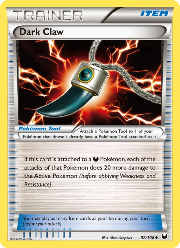 Dark Claw #92/108