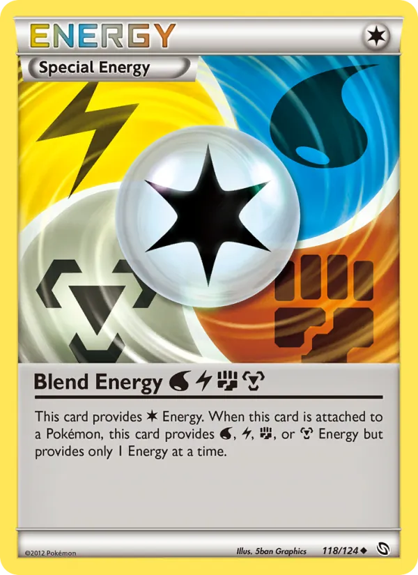 Blend Energy Water Lightning Fighting Metal #118/124
