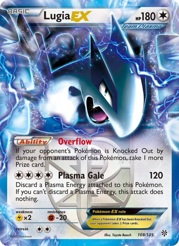 Lugia-EX #108/135