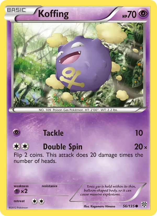 Koffing #56/135