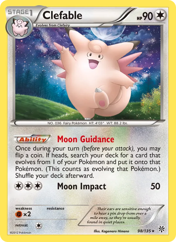 Clefable #98/135