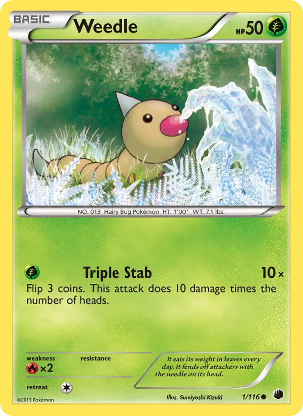 Weedle #1/116