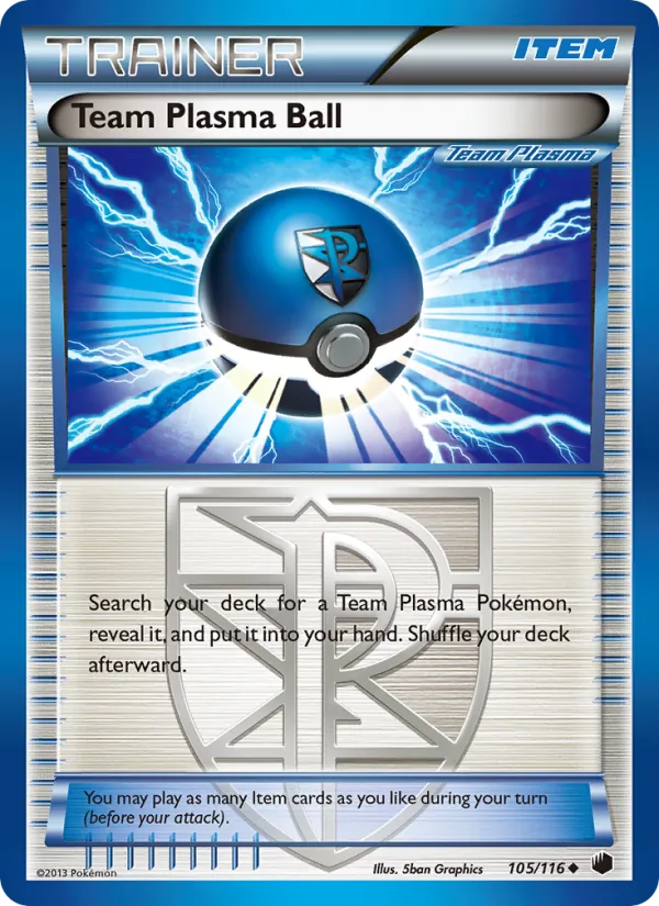 Team Plasma Ball #105/116