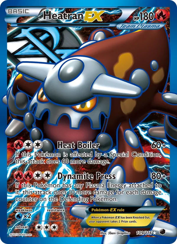 Heatran-EX #109/116