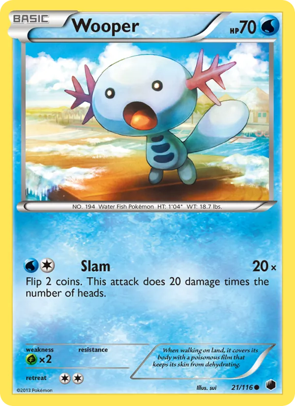 Wooper #21/116