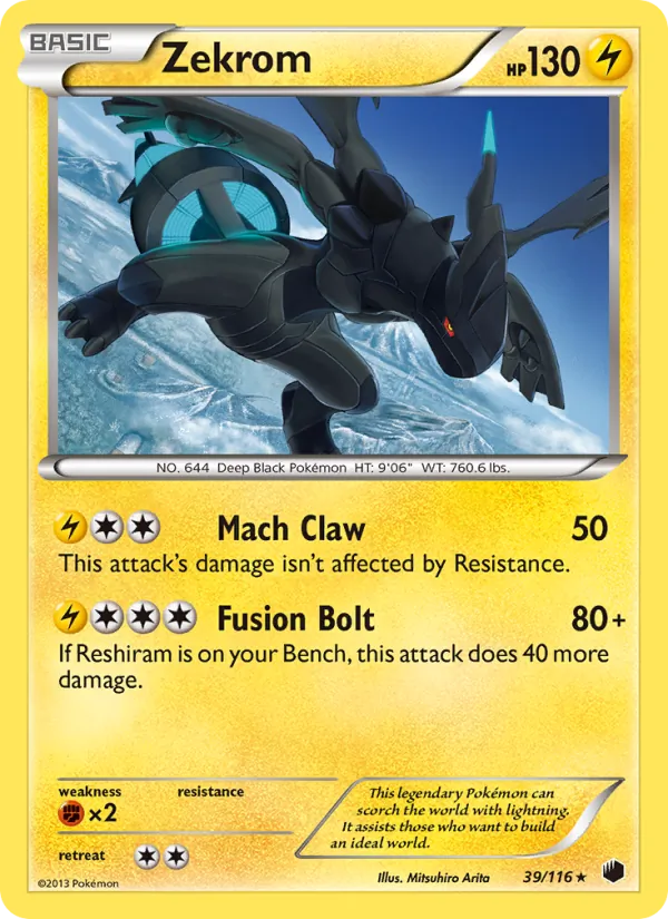 Zekrom #39/116