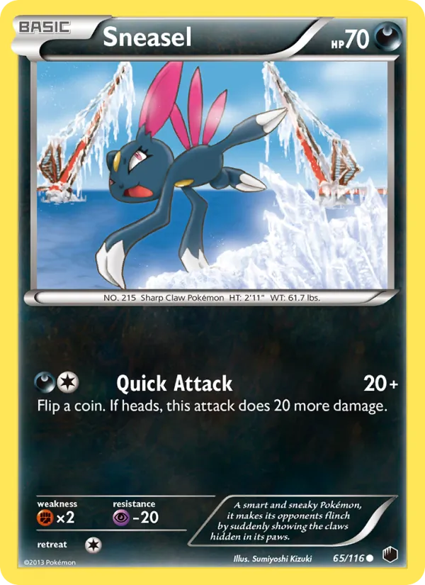 Sneasel #65/116