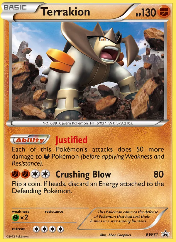 Terrakion BW71