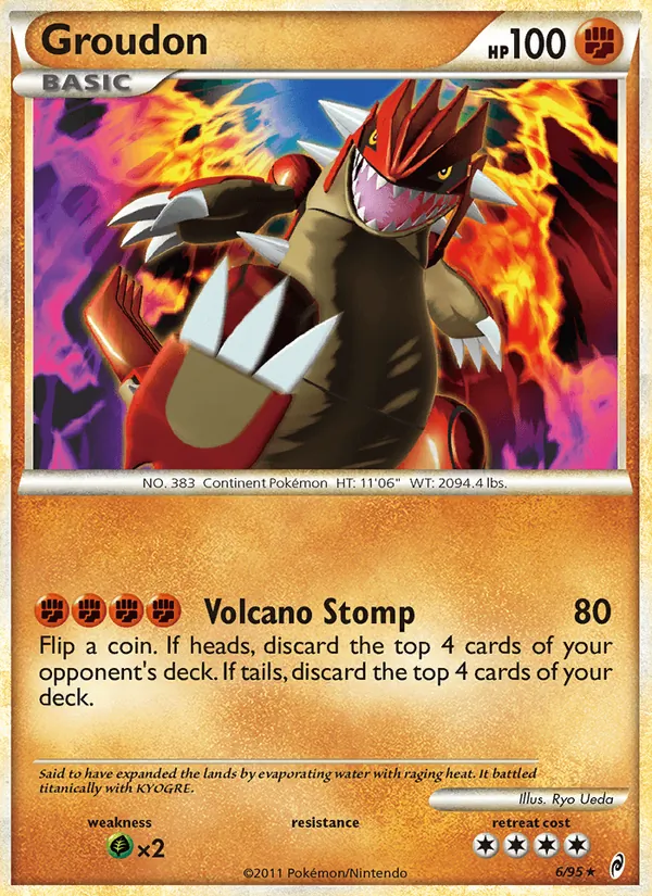 Groudon #6/95