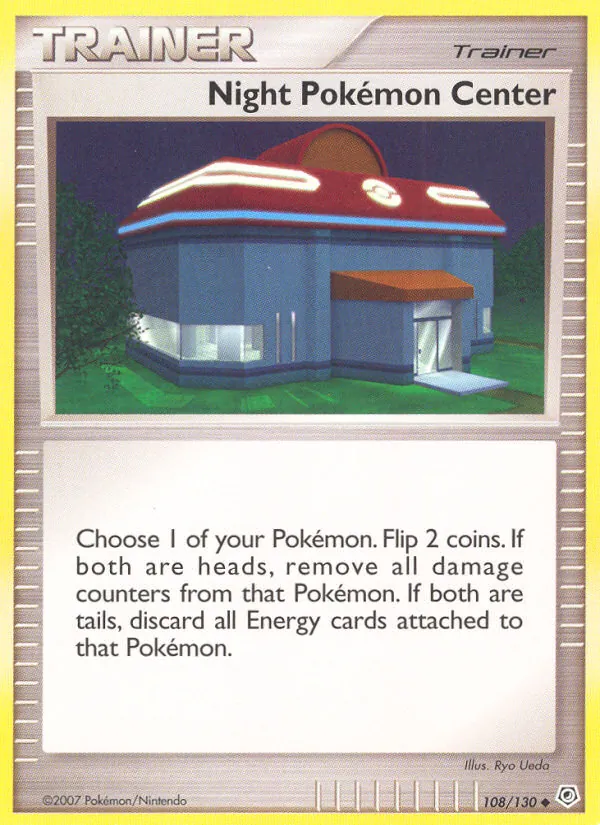 Night Pokémon Center #108/130