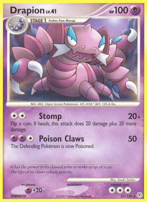 Drapion #23/130