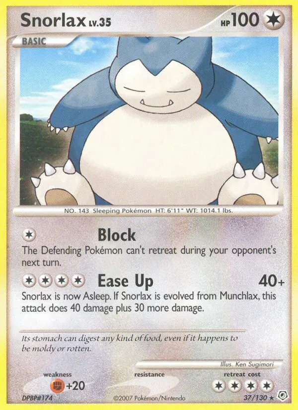 Snorlax #37/130