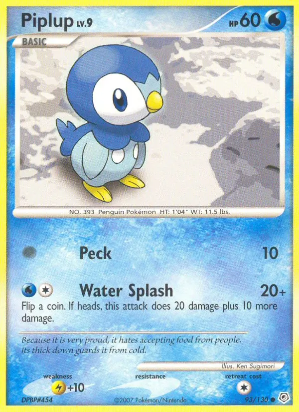 Piplup #93/130