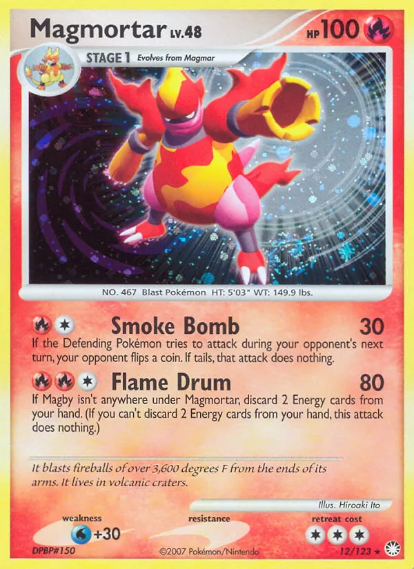Magmortar #12/123