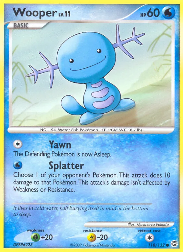 Wooper #118/132