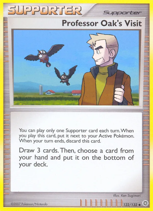 Professor Oak's Visit #122/132