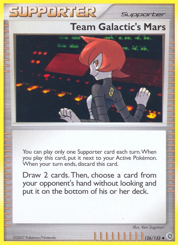 Team Galactic's Mars #126/132