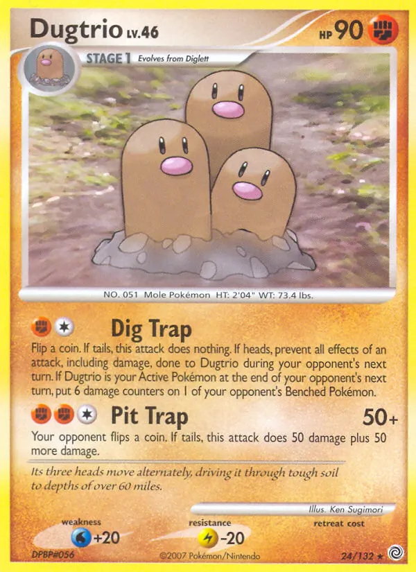 Dugtrio #24/132