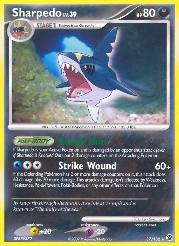 Sharpedo #37/132