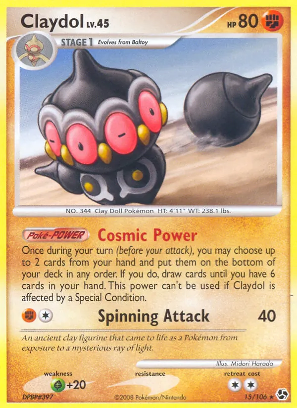 Claydol #15/106
