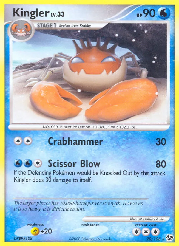 Kingler #20/106