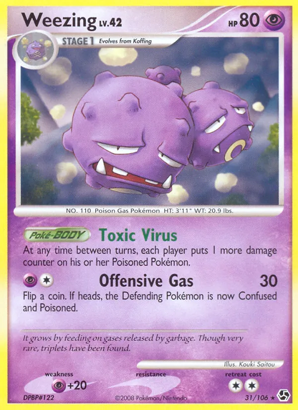 Weezing #31/106