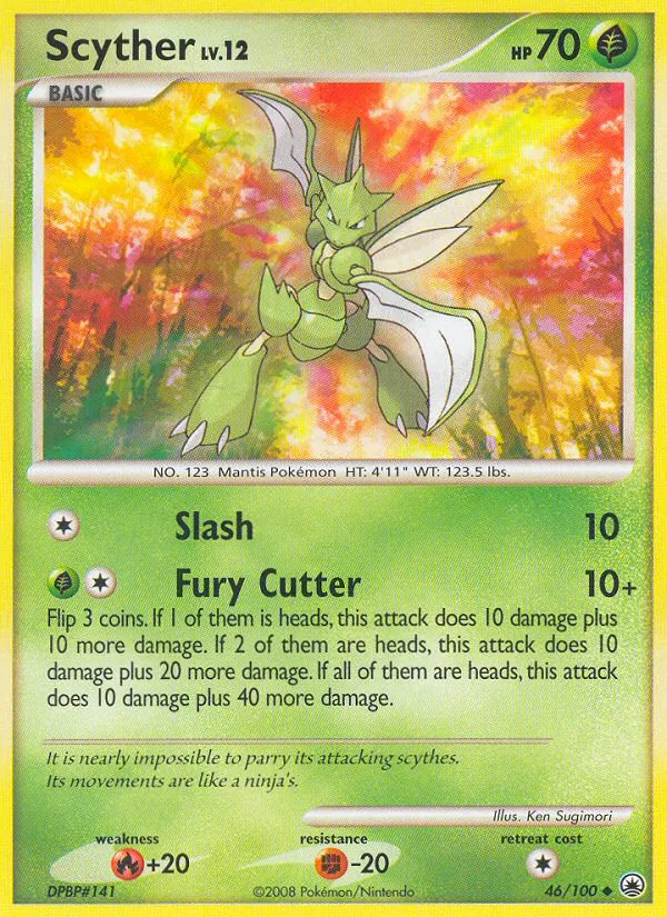 Scyther #46/100