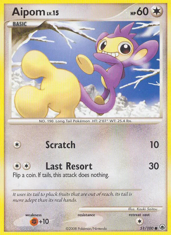 Aipom #51/100