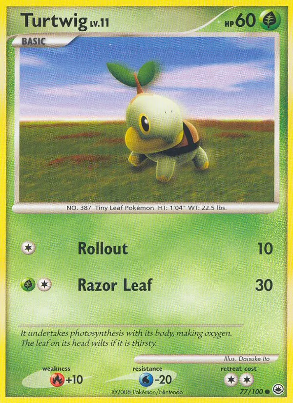 Turtwig #77/100