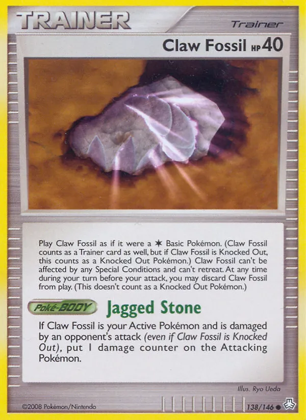 Claw Fossil #138/146
