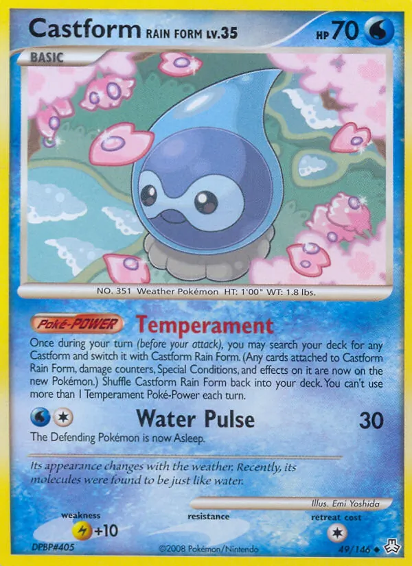 Castform Rain Form #49/146