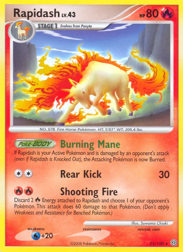 Rapidash #22/100