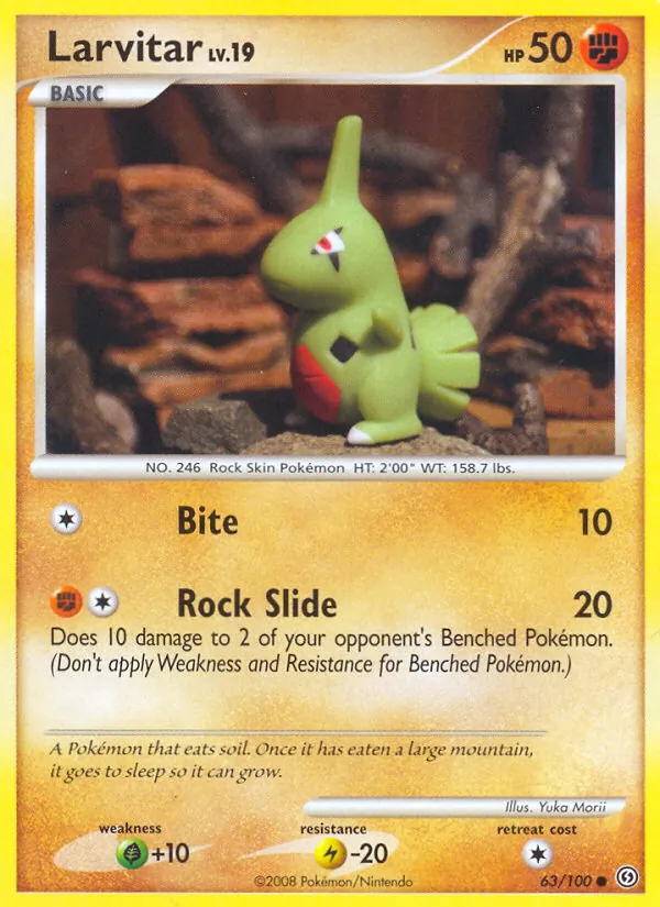 Larvitar #63/100