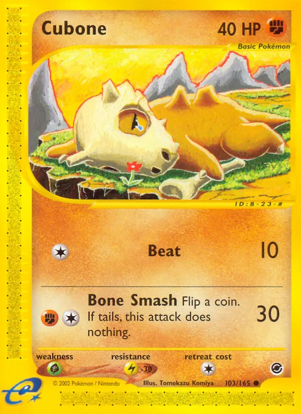 Cubone #103/165