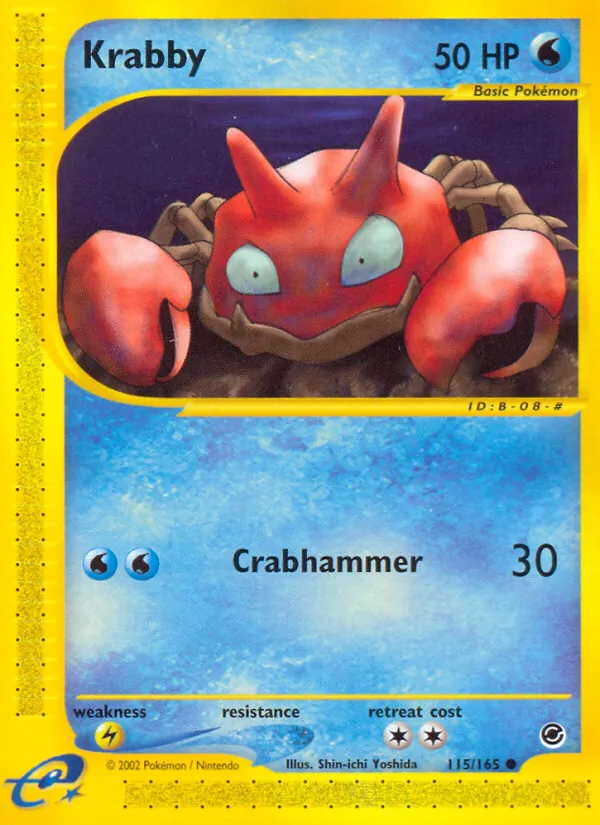 Krabby #115/165