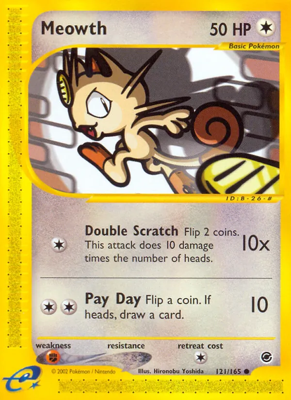 Meowth #121/165