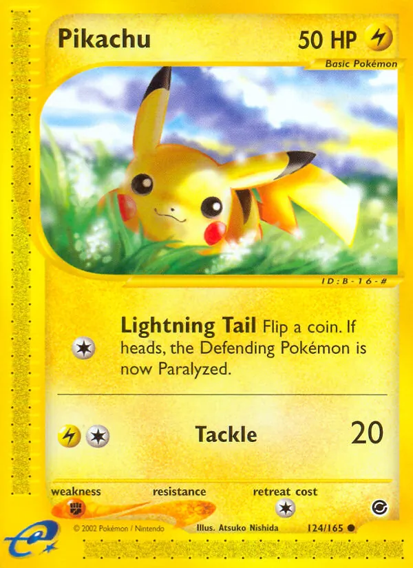 Pikachu #124/165