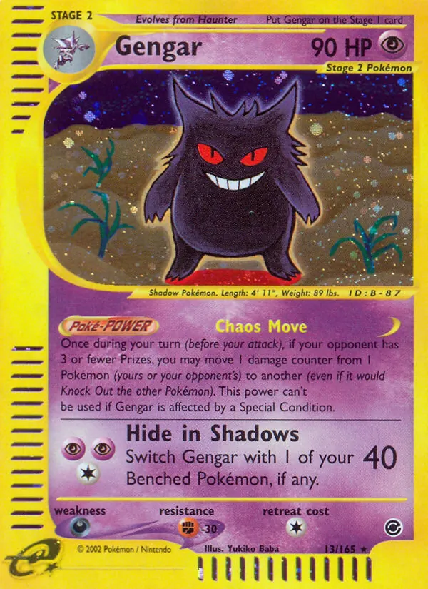 Gengar #13/165