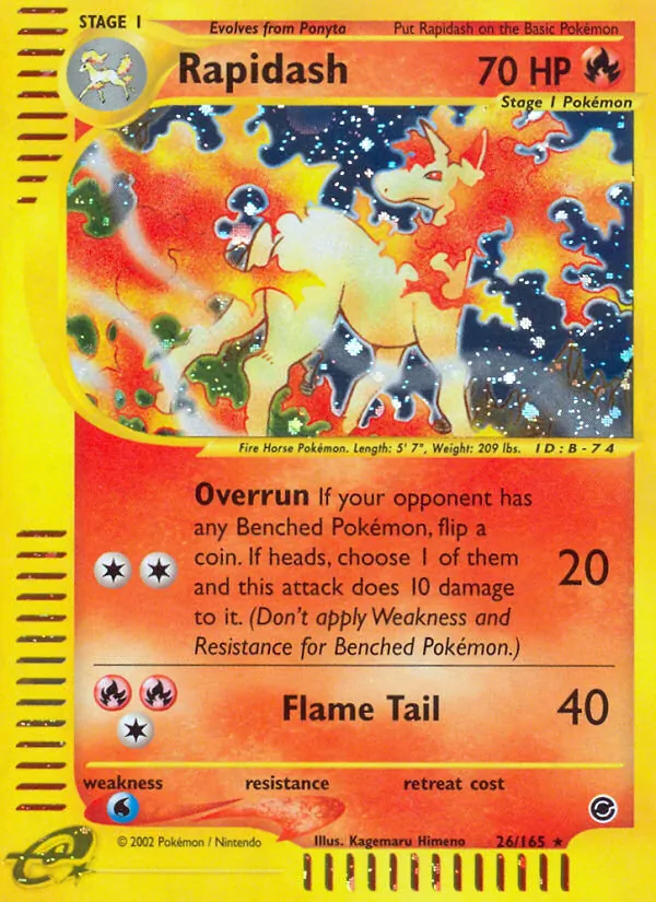 Rapidash #26/165