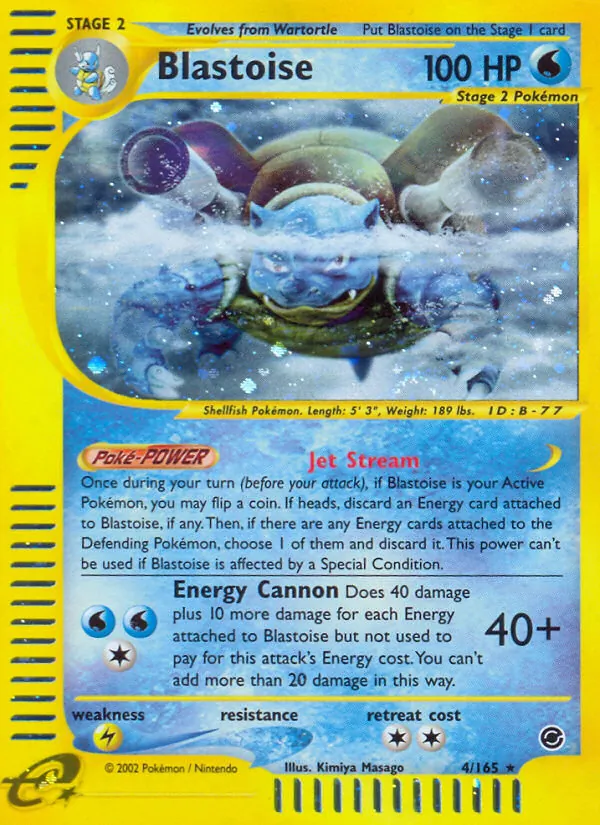 Blastoise #4/165