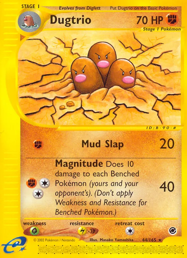 Dugtrio #44/165