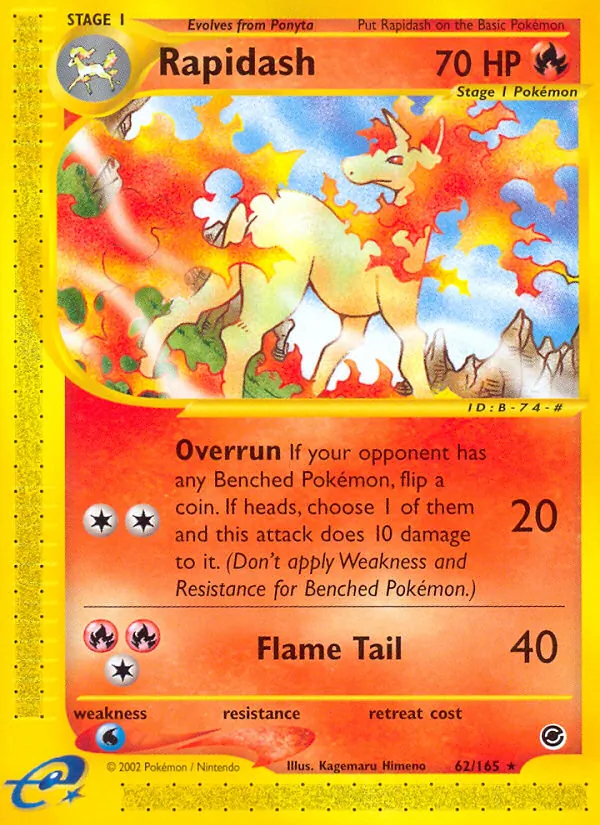 Rapidash #62/165