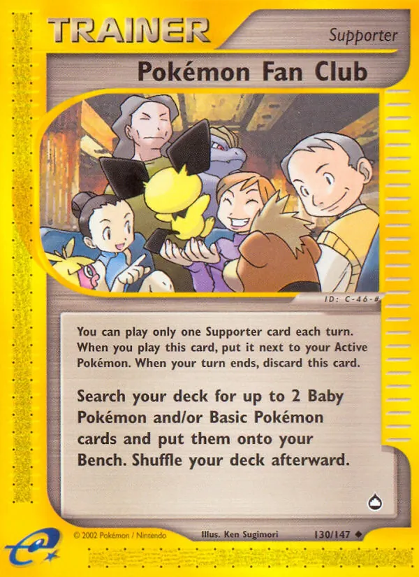 Pokémon Fan Club #130/147