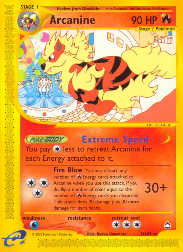 Arcanine #2/147