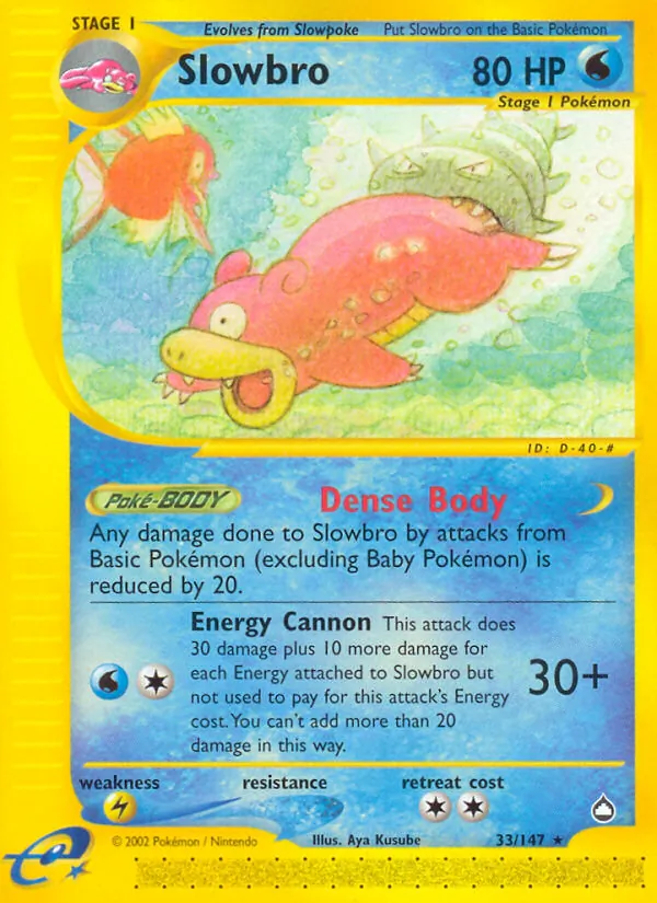 Slowbro #33/147