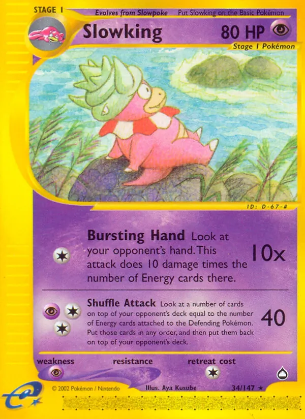 Slowking #34/147