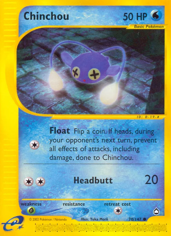 Chinchou #70/147